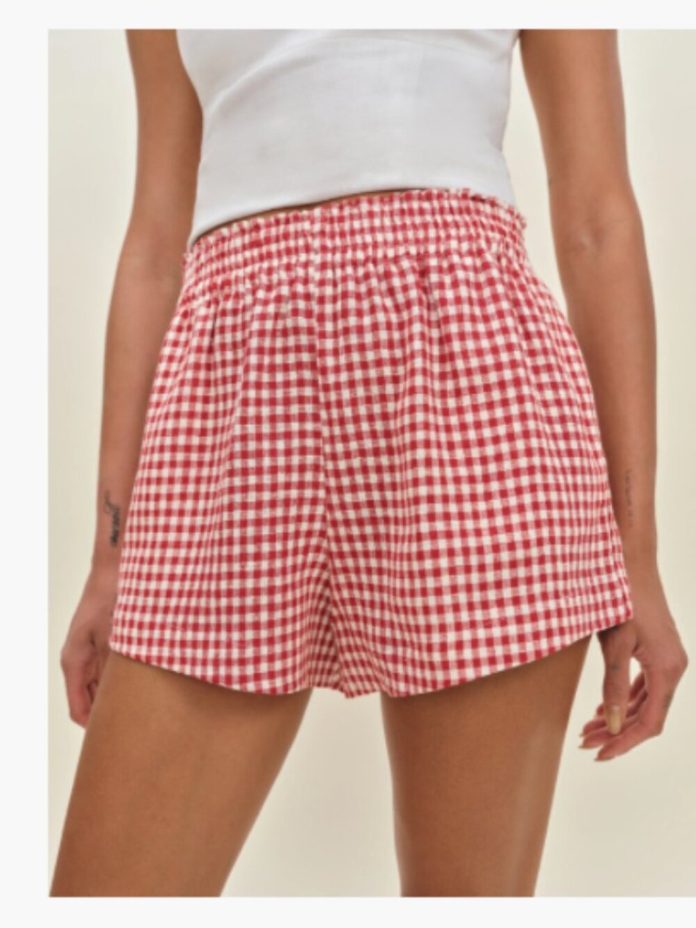 Reformation Mila Linen Short